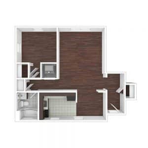 1.1d 1 Bedroom | 1 Bath 726 Square Feet $ Call for Pricing